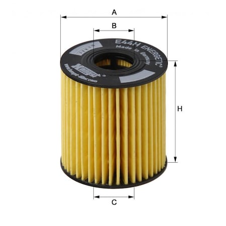 Hengst Oil Filter, E44Hd110 E44HD110